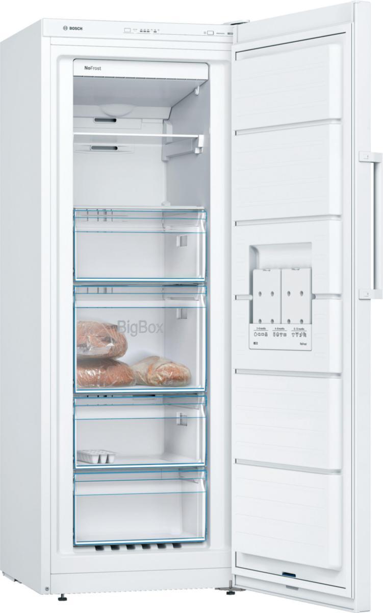 Frysskåp, 161 cm, Serie 4 - FRYSSKÅP 161 CM HÖGER VIT GSN29VWEP BOSCH