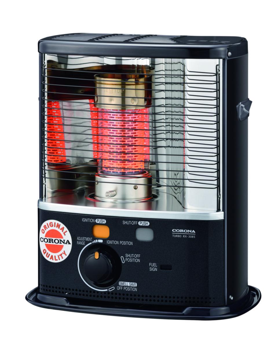 Fotogenkamin, 3 kW, Corona - FOTOGENKAMIN CORONA RX3085 3KW, RUMSVOLYM 120 KUBIKMETER