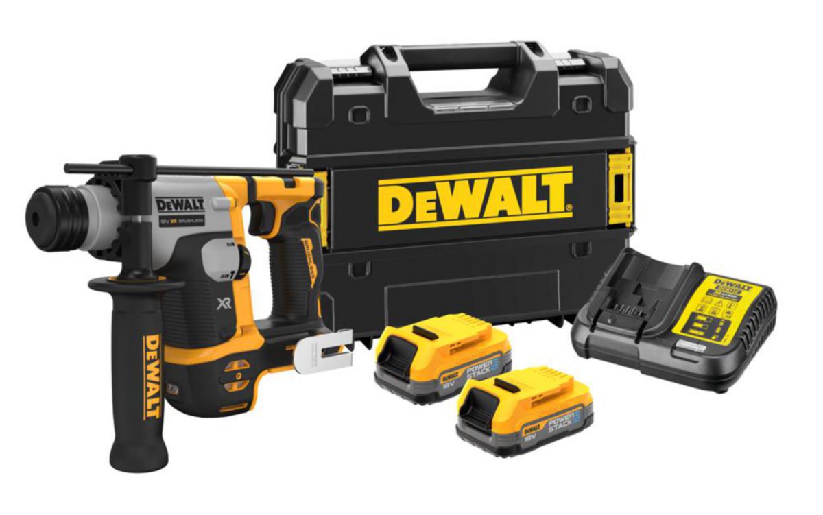 Borrhammare DEWALT DCH172E2T - BORRHAMMARE DEWALT DCH172E2T 18V XR, 2 X POWERSTACK, TSTAK