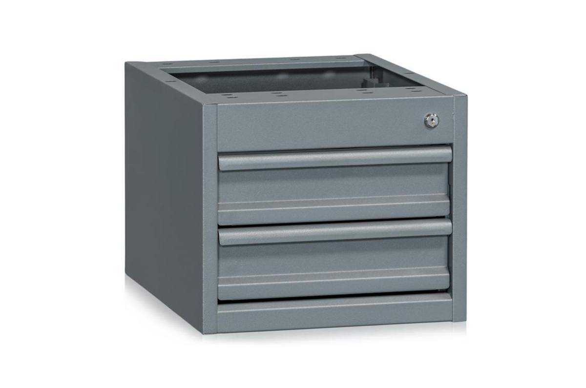 Förvaringshurts WFI 2x100mm - FÖRVARINGSHURTS GRÅ 2X100 MM