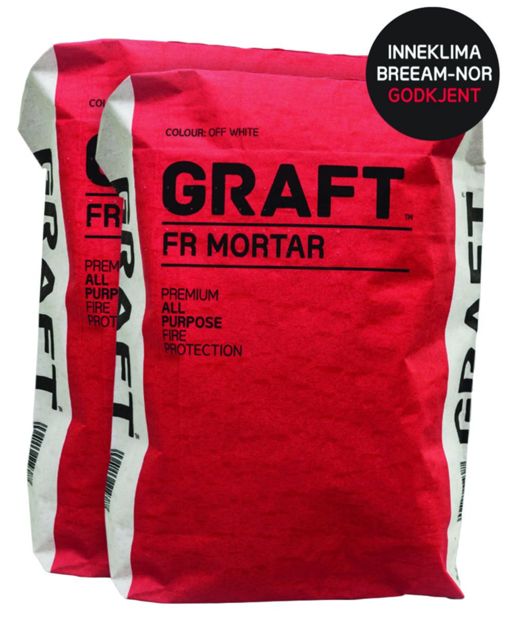 Brandskyddsmassa, Graft - GRAFT FR BRANDMASSA. 20 L BRANDTÄTANDE GJUTMASSA (GIPS)