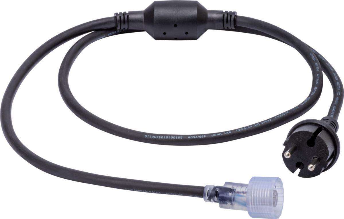 Strömkabel startkabel till LED-ljusslinga Worklight Rope - STRÖMKABEL FÖR LEDSLINGA 1.5M