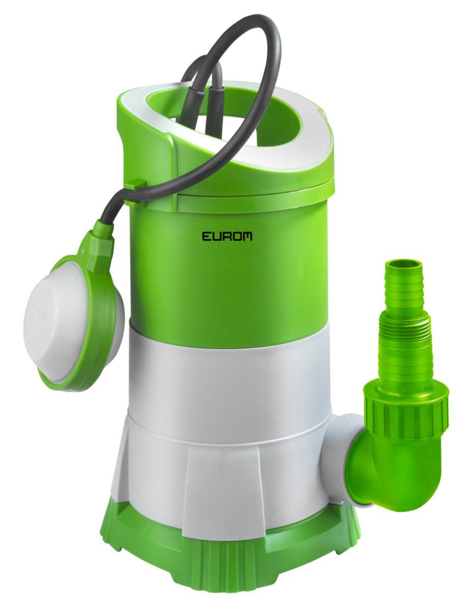 Länspump dränkbar med nivåvippa, Flow 250 W, Eurom - LÄNSPUMP FLOW 250 DRÄNKBAR 250W NIVÅVIPPA 1-FAS EUROMAC