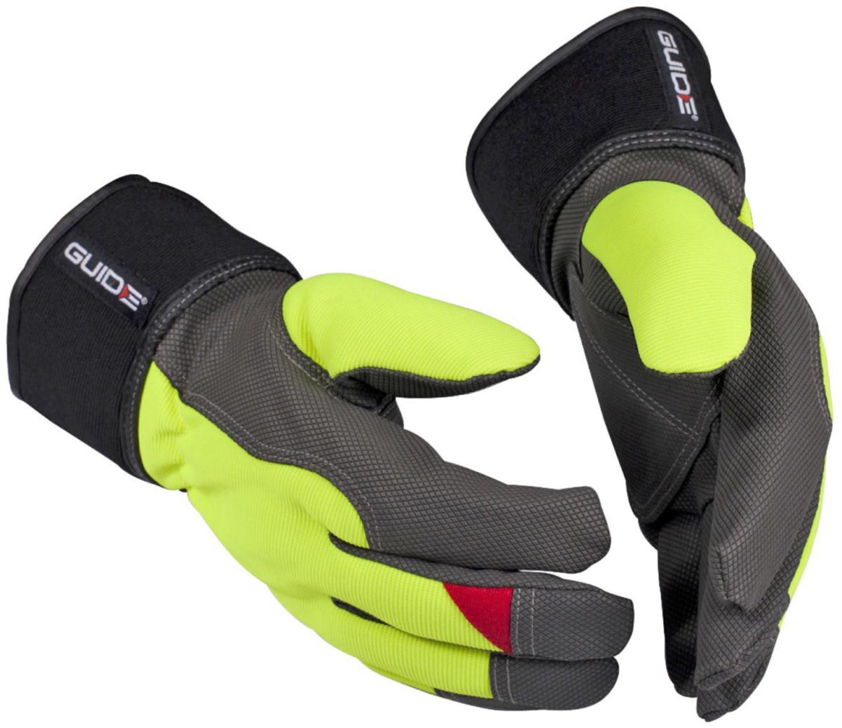 Vinterhandske Guide 5148W - HANDSKE GUIDE 5148W PP SYNTET FODRAD KRAGE HI-VIZ STL 10