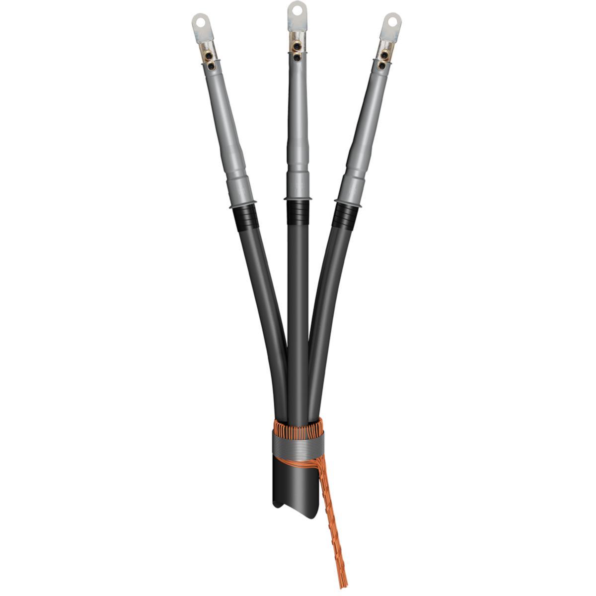 Kabelavslut SOT SCL, 12-24kV, 3 st 1-ledare eller 3-ledare, inomhus - AVSLUT SOT 241-3 SCL3 