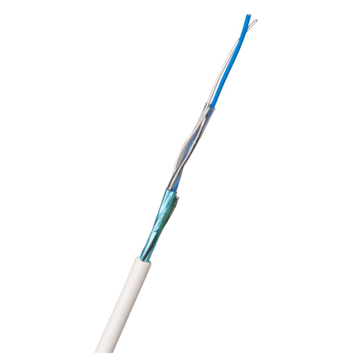 Tele/signalkabel halogenfri PTS-HF vit Dcas2d2a2, Nexans - PTS-HF 1X2X0.6 VIT B100 (*3) 37152141-902-02