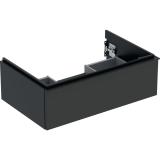 Underskåp iCon för tvättställ med en låda bredd 740mm. Geberit