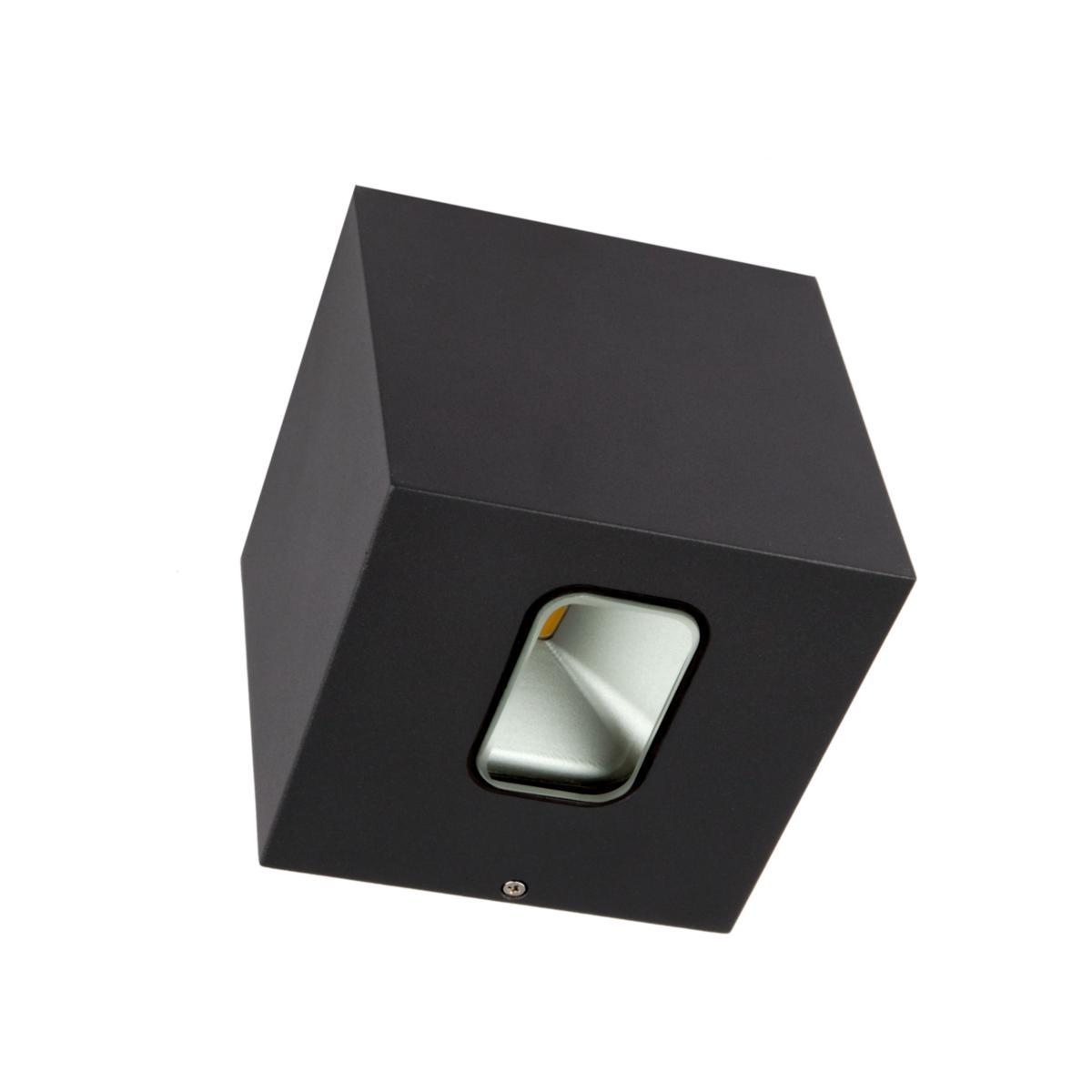 Väggarmatur CUBE - VÄGGARM 7.2W 310LM 3K ANT DIM CUBE II