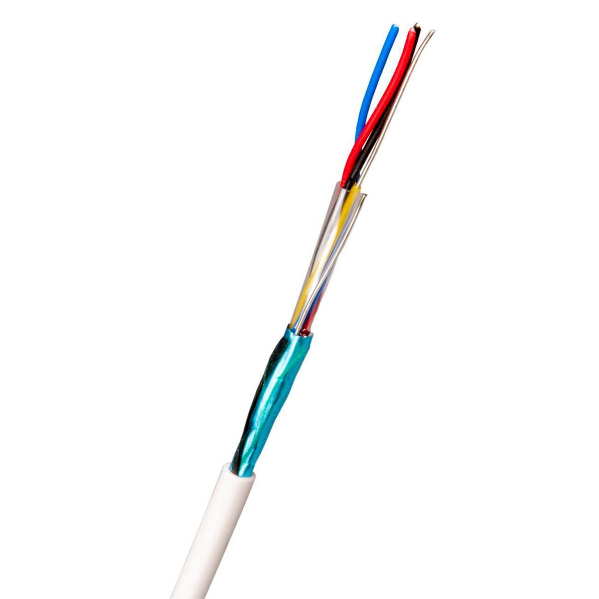 Tele/signalkabel halogenfri PTS-HF vit Dcas2d2a2, Nexans - PTS-HF 1X4X0.6 VIT (*5)           37152071-902-00