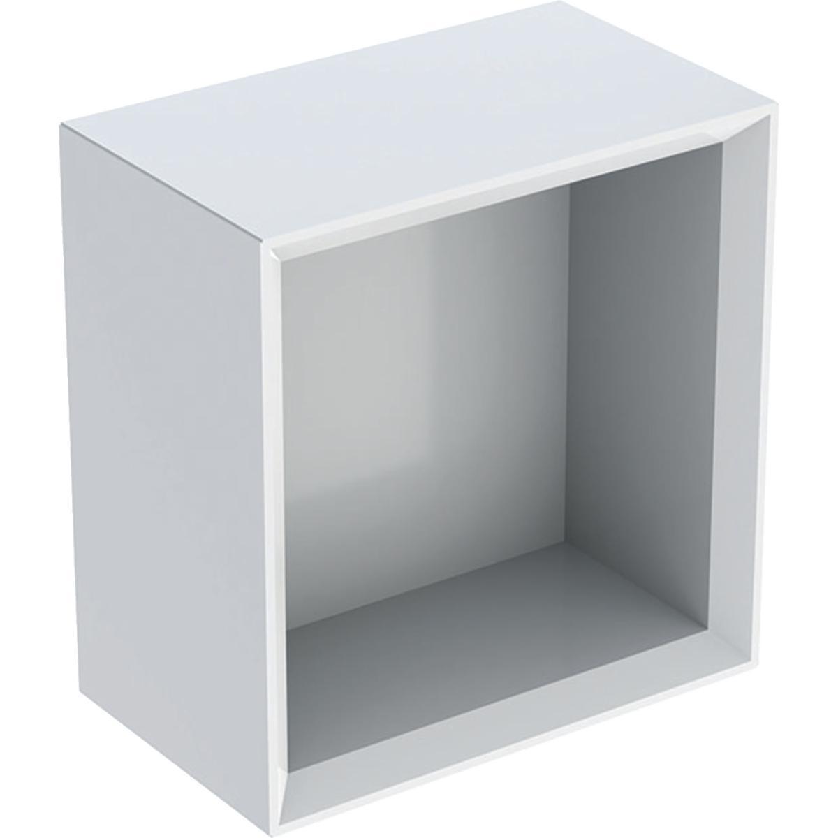 Väggbox iCon kvadratisk, Geberit - GEBERIT ICON VÄGGBOX KVADRAT B22.5 VIT / LACKERAD HÖGBLANK
