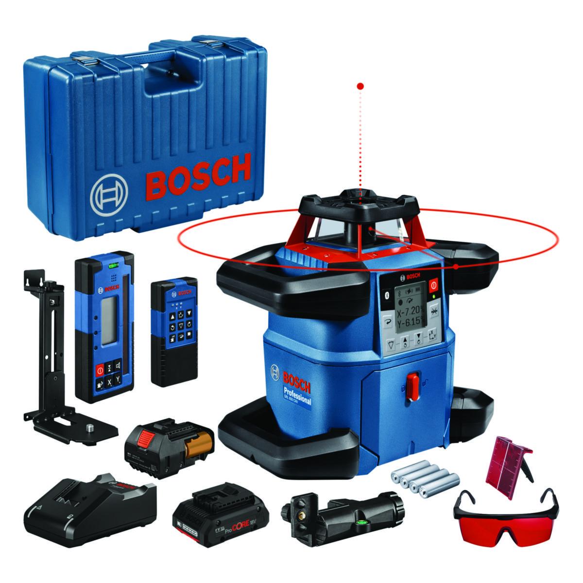 Rotationslaser Bosch GGRL600CHV - ROTATIONSLASER BOSCH GRL600CHV M/LR 60 M/RB60 IP 68