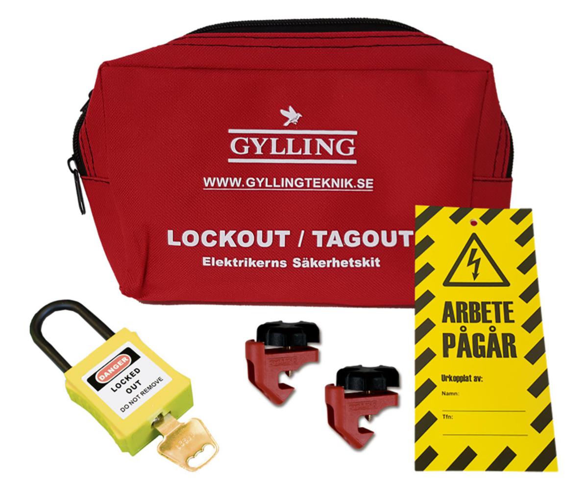 Lockout Dvärgbrytarlås Personkit - MINIBRYTARLÅS LOCKOUT PERSKIT 309859