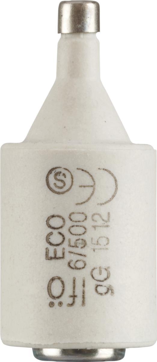 Säkring, typ gG Eco, 500 volt - SÄKRING 6A DIAZED ECO 5ST GUL 500V