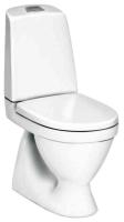 WC-stol GBG 1546 Nautic, dolt S-vattenlås, Hygienic Flush, mjuksits, förhöjd