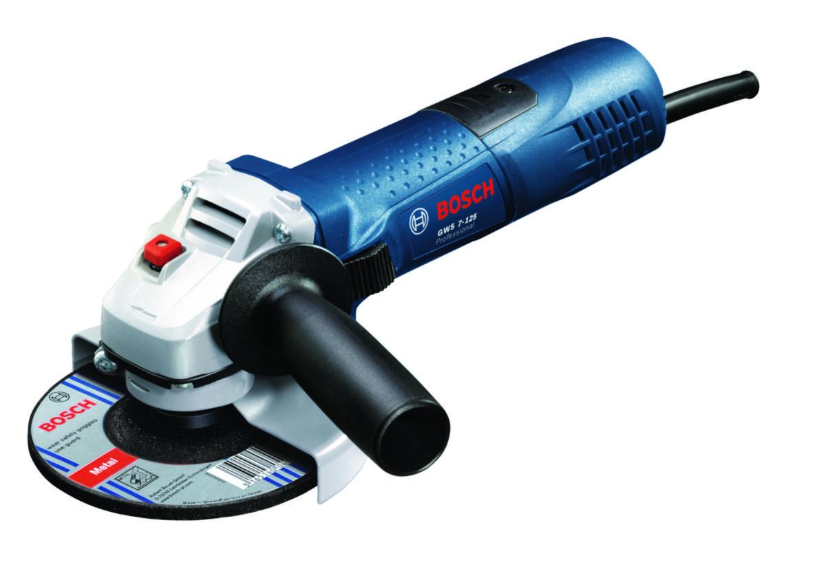 Vinkelslipmaskin Bosch GWS 7-125 Professional - VINKELSLIP BOSCH GWS 7-125 720 W 125MM M14 1,9KG