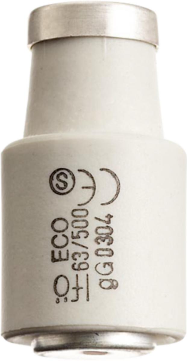 Säkring, typ gG Eco, 500 volt - SÄKRING 63A DIAZED ECO 5ST KOPPAR 500V