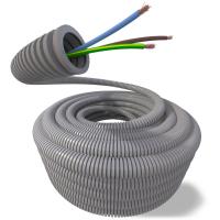 Flexrör Profiflex, fördragen FQ-kabel