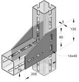 Montagevinkel EF Centum L XL80, MEFA