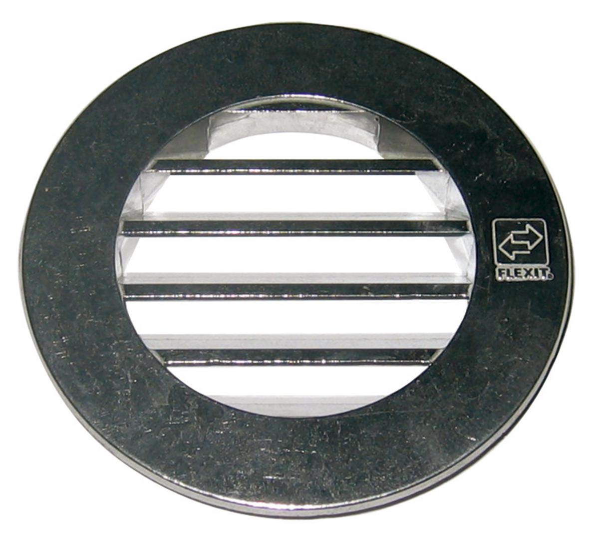 Ventilgaller, aluminium, runt, Flexit - VENTILGALLER GJUTET Ø125 ALUMINIUM 100333 FLEXIT