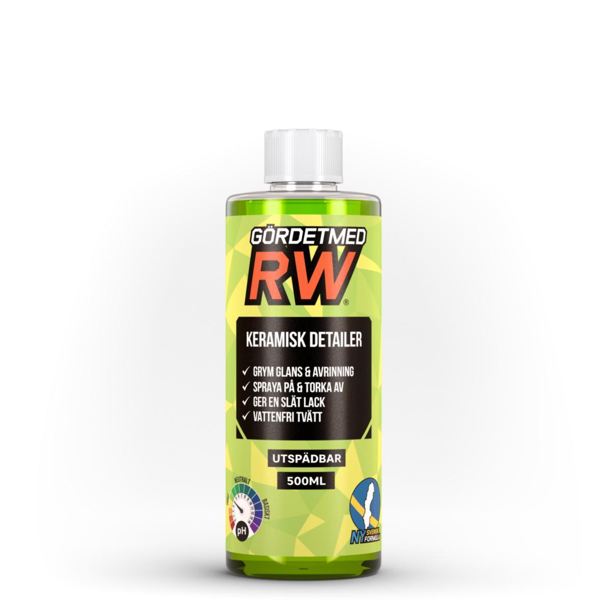 Keramisk detailer RW - KERAMISK DETAILER RW CITRON UTSPÄDBAR. FLASKA 0.5L