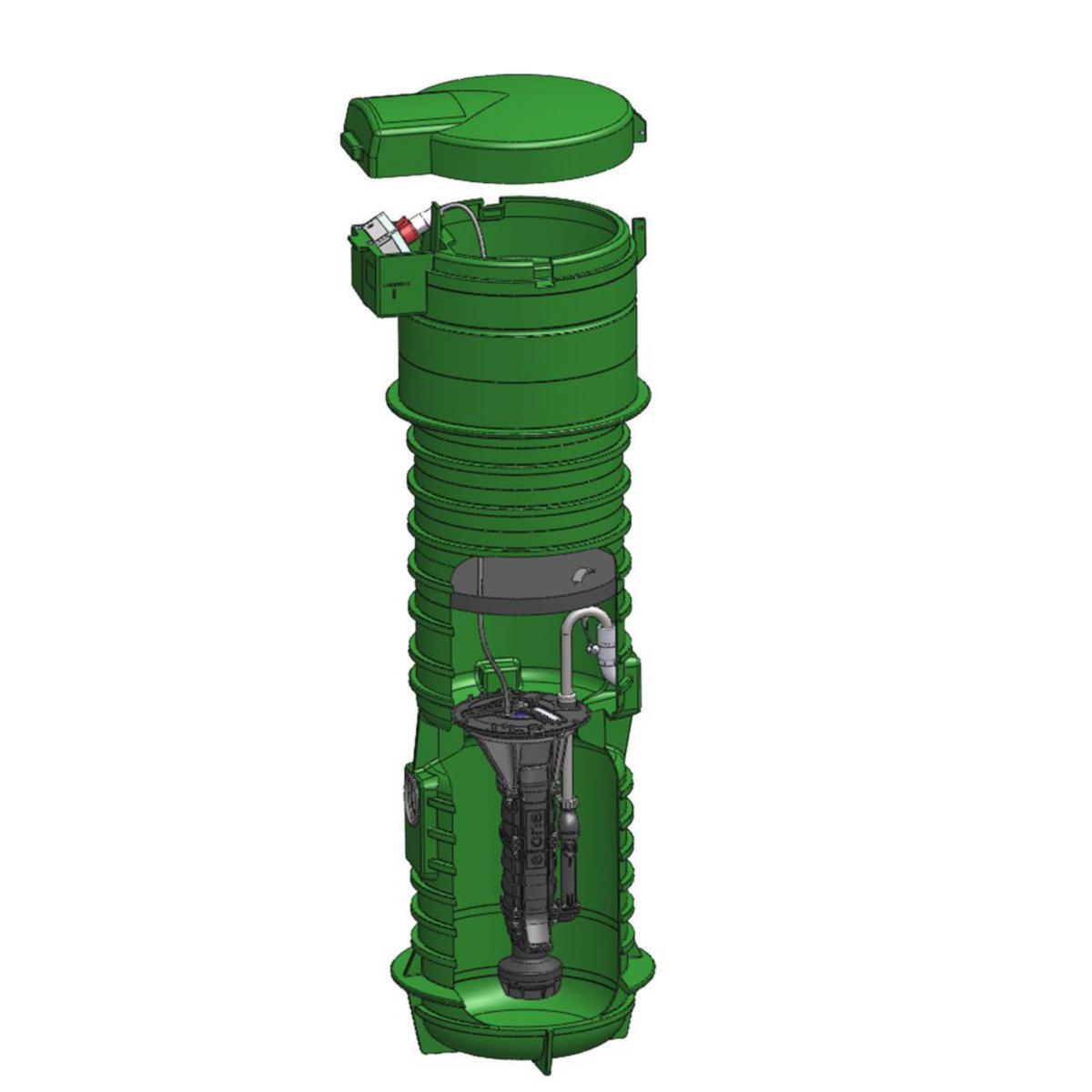 Avloppspumpstation LPS2000E, SKT - LPS2000E2, PUMPSTATION
