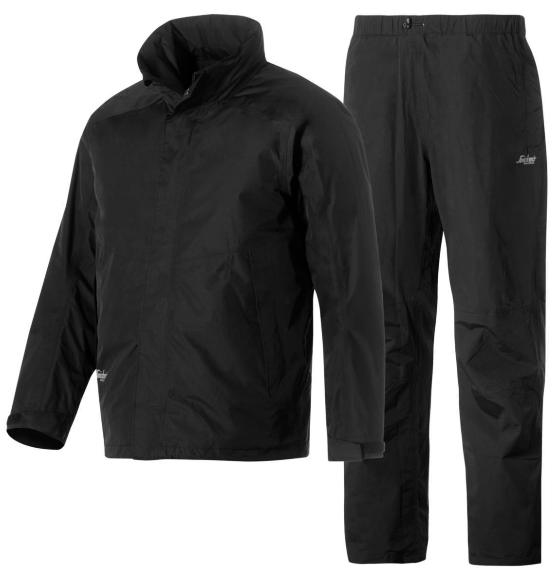 Regnställ Snickers 8378 - REGNSTÄLL SNICKERS 8378 SVART STL L