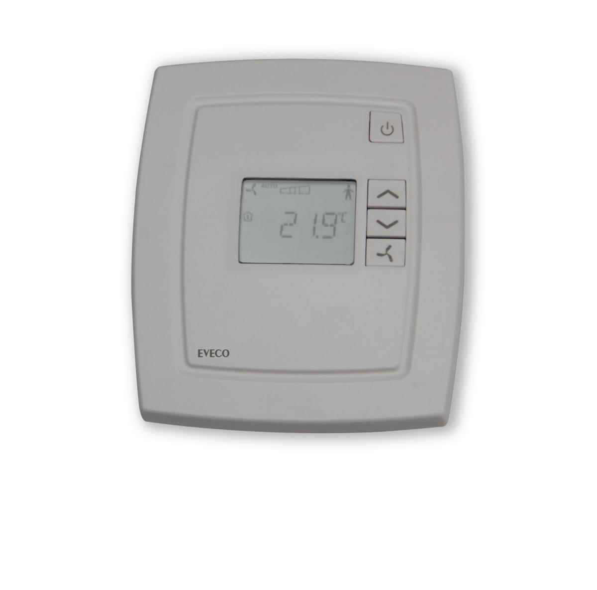 Styrenhet FCR3, Eveco - FAN-COILSTYR. EC-FLÄKT. 230V STÄLLDON ON/OFF. 230V. MODBUS