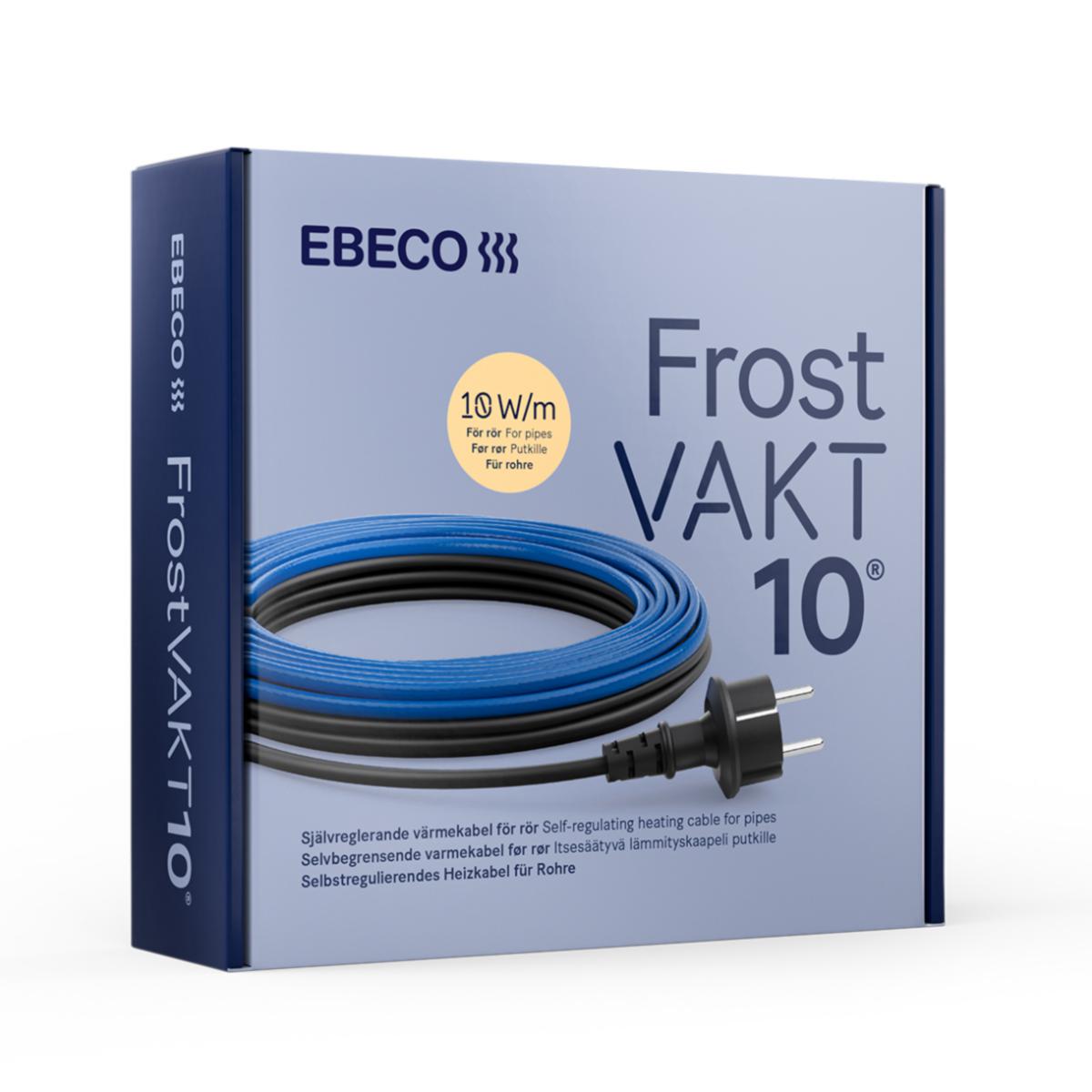 Frostvakt 10, värmekabel - FROSTVAKT 80M 10W/M STICKPROPP 230V