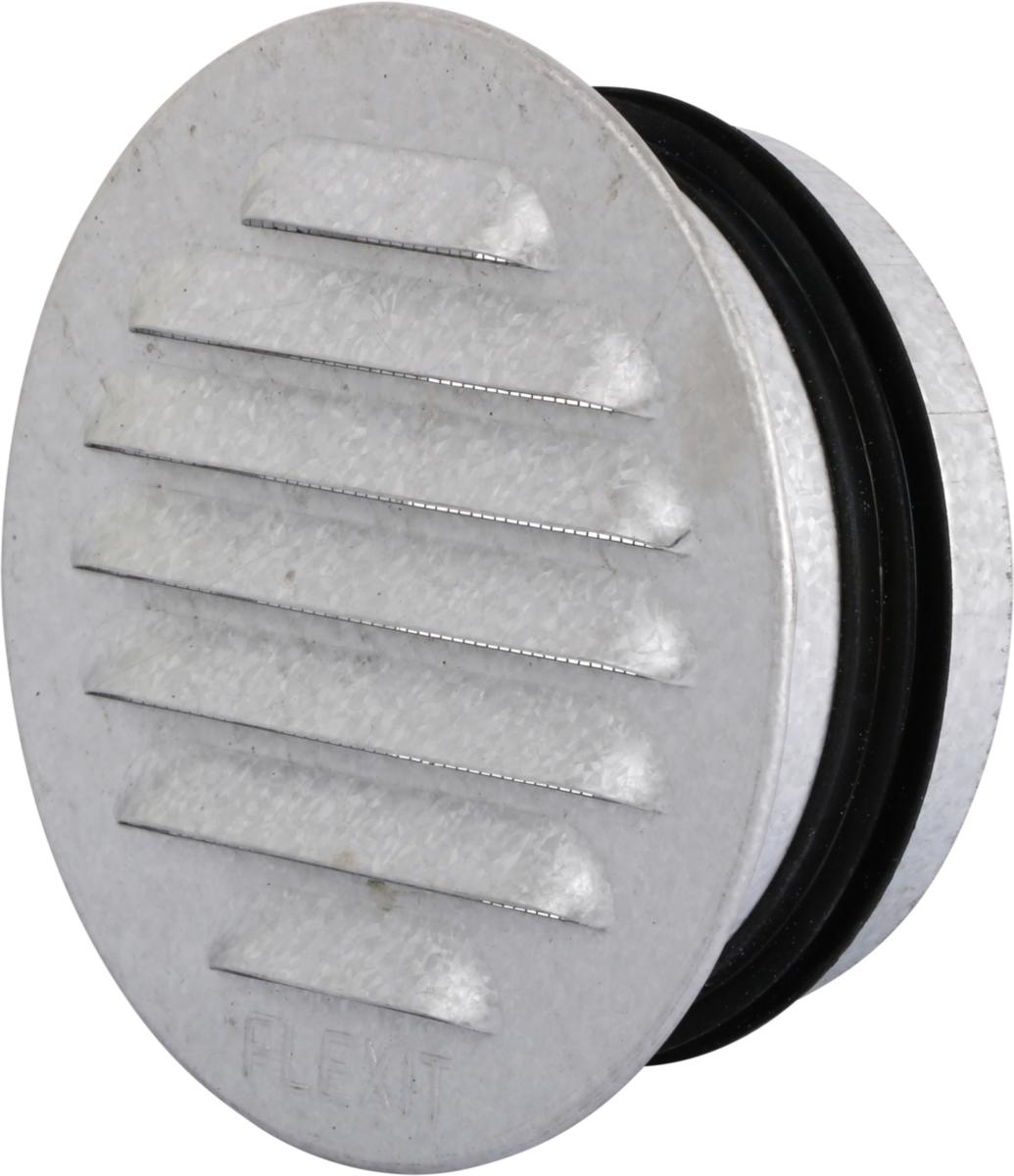 Ventilgaller, stål, rund, Flexit - VENTILGALLER STÅL 100MM STOS 117216 FLEXIT