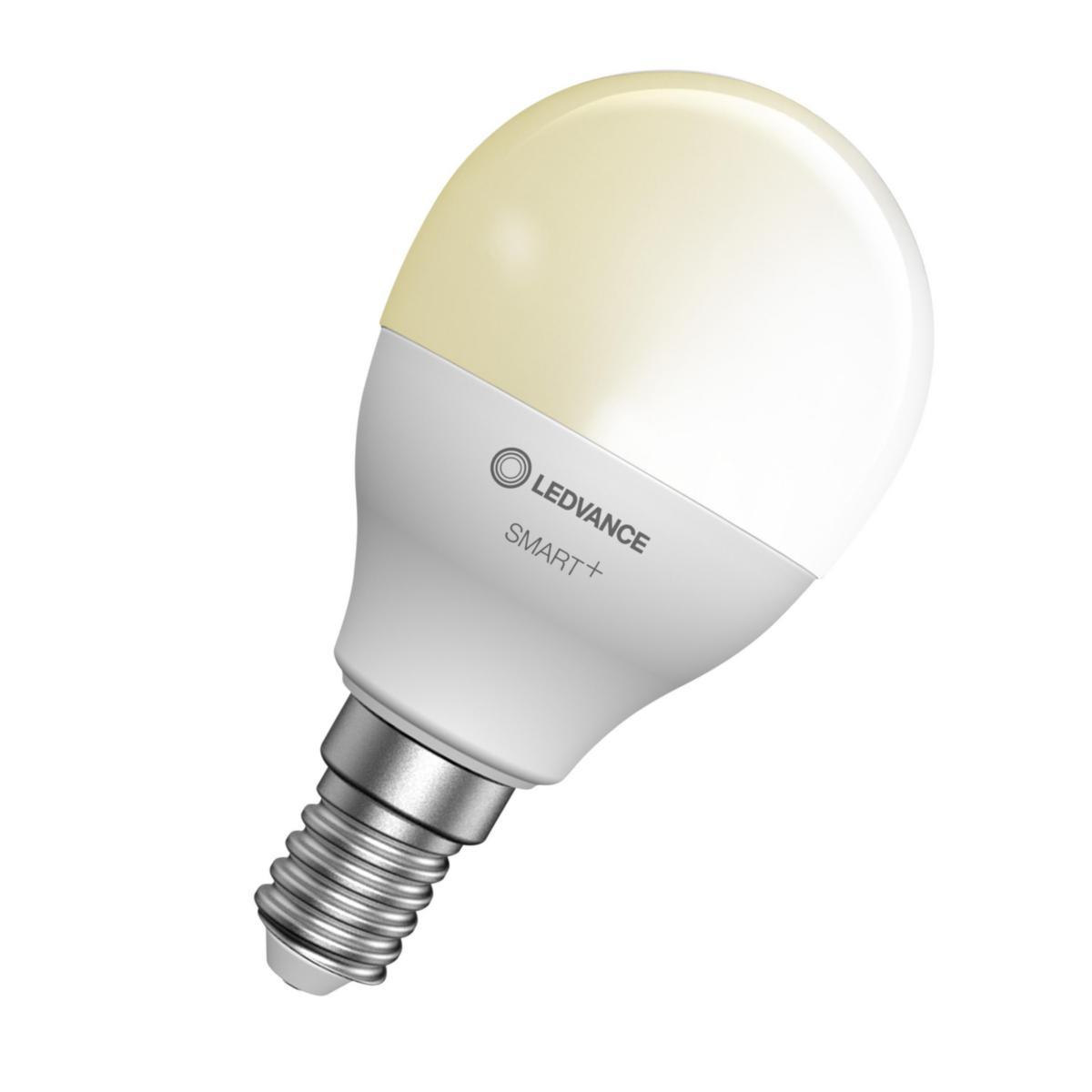 LED-lampa, klot, Mini Bulb Dimmable, Smart+ BT - LED-LAMPA KLOT (40) E14 DIM 827 MATT CL P OSRAM SMART+ BT