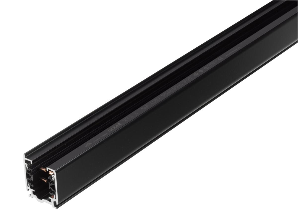 Kontaktskena 3-fas, Global Trac - SKENA 3-FAS 1 M SVART XTS4100-2