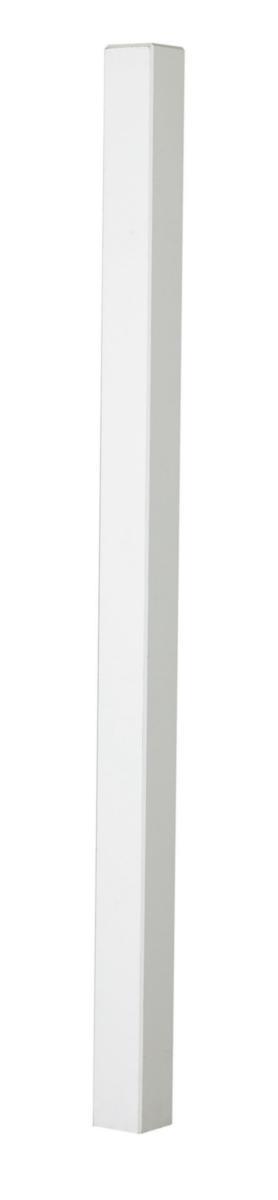 Stolpe till staket och skärm - STOLPE VIT 95X95X1700 MM