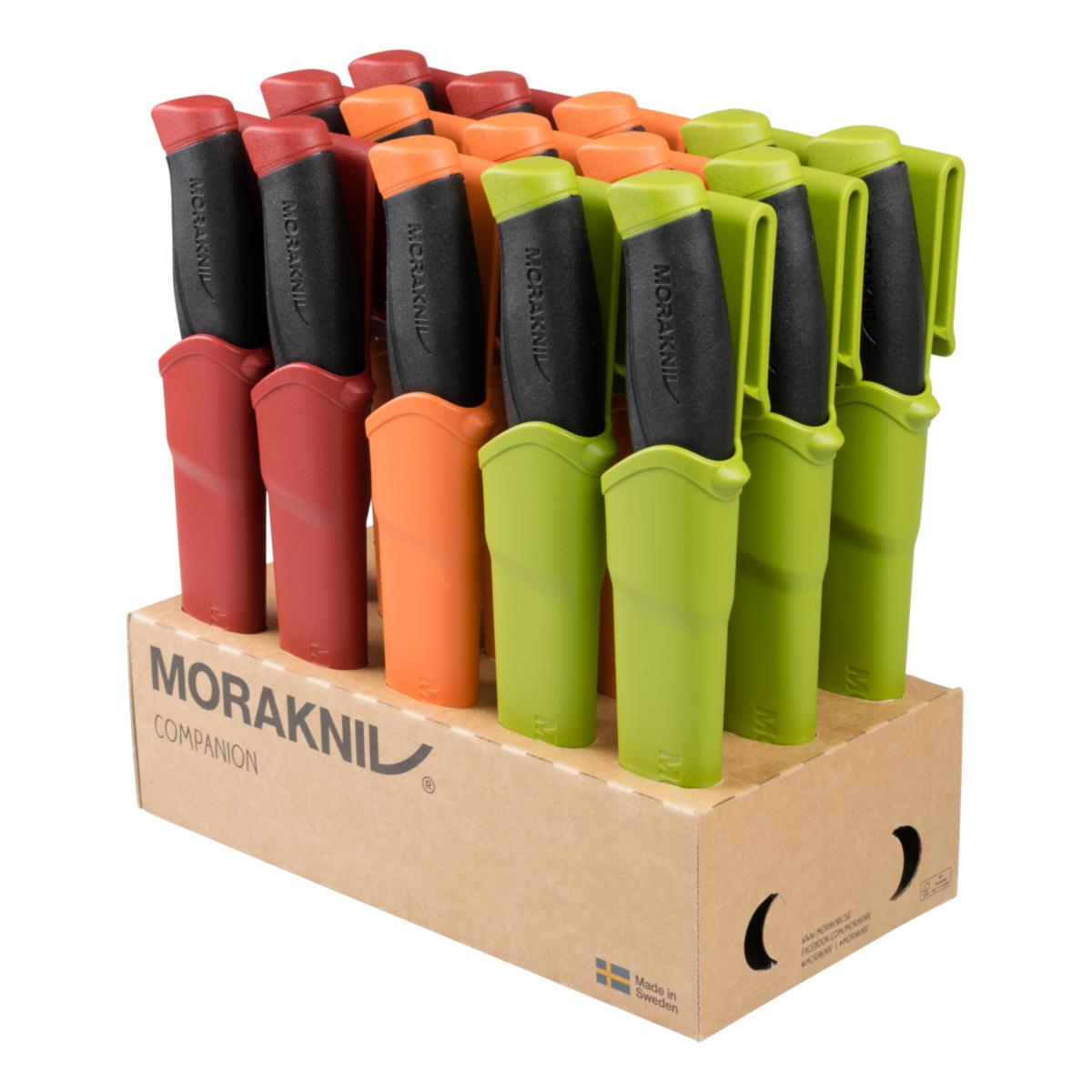 Allroundkniv, Morakniv Companion S Leaf - ALLROUNDKNIV COMPANION (S) MORAKNIV LEAF COLOR MIX