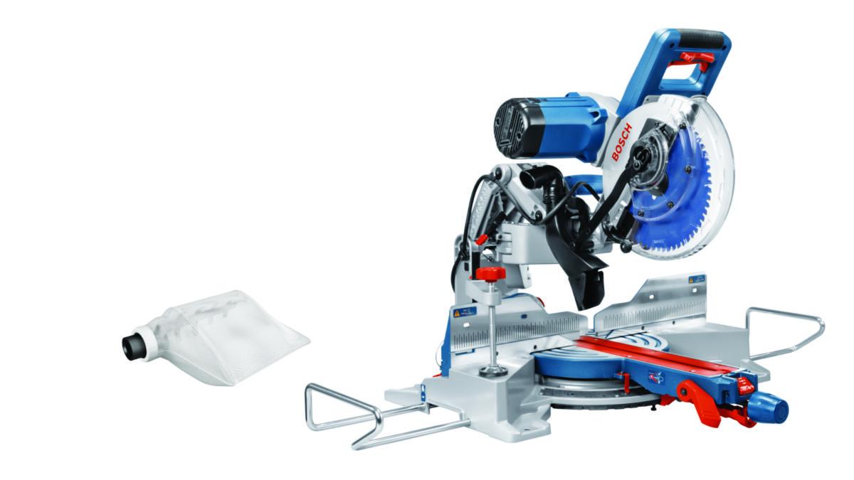 Kap-/gersåg Bosch GCM 10 GDJ - KAP-GERINGSSÅG BOSCH GCM 10GDJ 1800 W 29 KG 4500 V/MIN