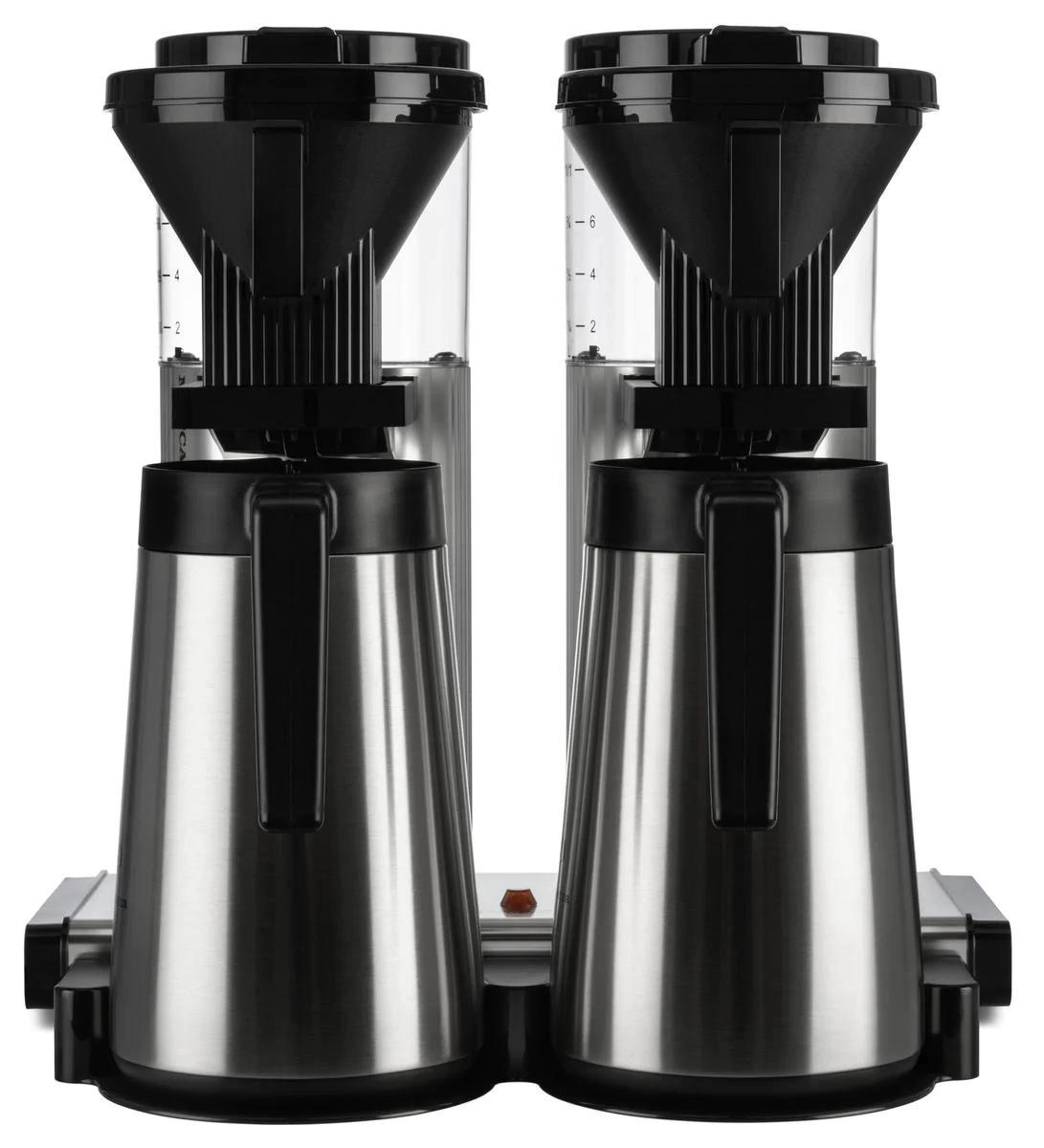 Kaffebryggare, 2x1.25 l, CD Thermo Automatic Double - KAFFEBRYGGARE 2X1.25 L SILVER CD THERMO AUTOMATIC DOUBLE