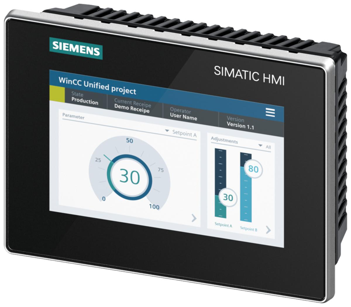 Operatörspanel HMI MTP Unified - HMI PANEL MTP700 UNIFIED 6AV2128-3GB06-0AX1