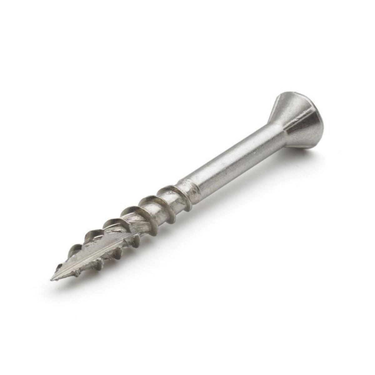 Trallskruv rostfri A2 turbo - TRALLSKRUV A2 TRÄ TURBO 4.8X75 100/FRP