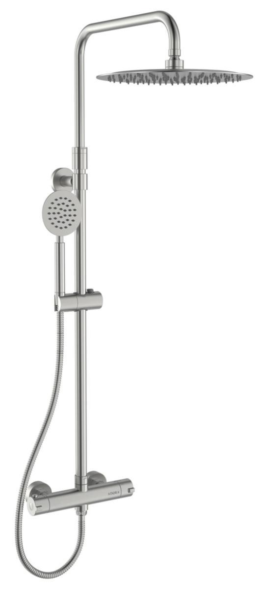 Takduschset 150 c/c, 1-spray, Infigo L 300, ADORA® - TAKDUSCHSET ADORA 150C/C KROM ROSTFRITT INFIGNO L-300 1SPRAY
