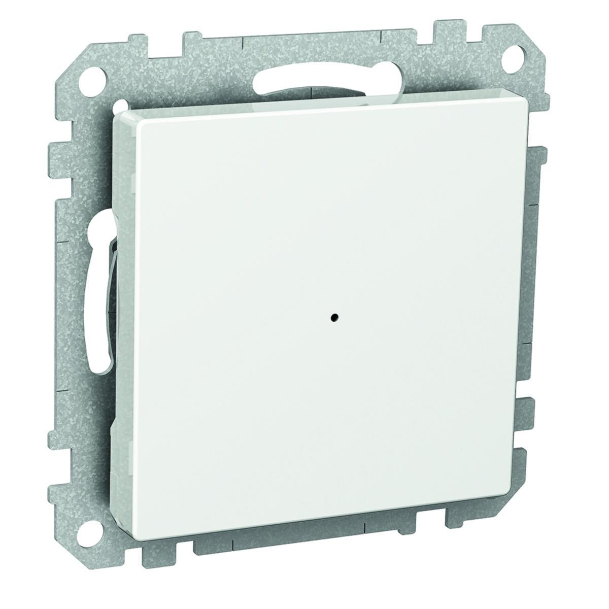 Vipptryckknappar Exxact, KNX, Schneider - VIPPA TK-INS ENKEL VIT EXXACT KNX