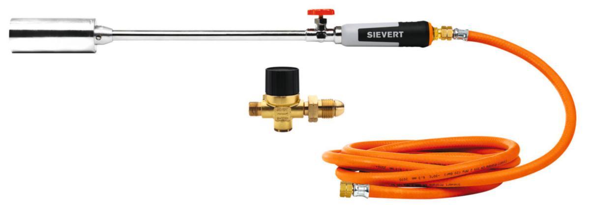 Blåslampsats Sievert 6350 - BLÅSLAMPSATS SIEVERT 6350 M SLANG OCH REGULATOR