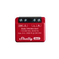 Relä Wifi Shelly 1PM Gen3 med effektmätning
