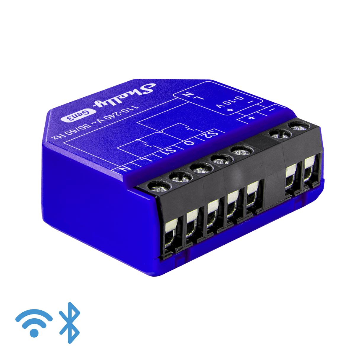 Dimmer Shelly 0/1-10V PM Gen3 - DIMMER 0/1-10V WIFI PM GEN3