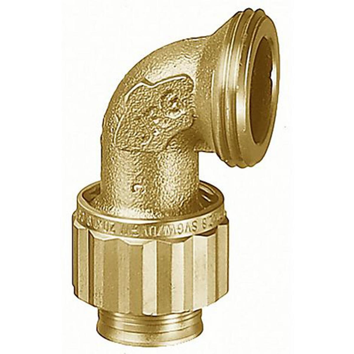 Vinkelkoppling till fördelare, Sanipex Classic - VINKEL D20XR25X90° UTV.GG  TIL SANIPEX CLASSIC 5523.020