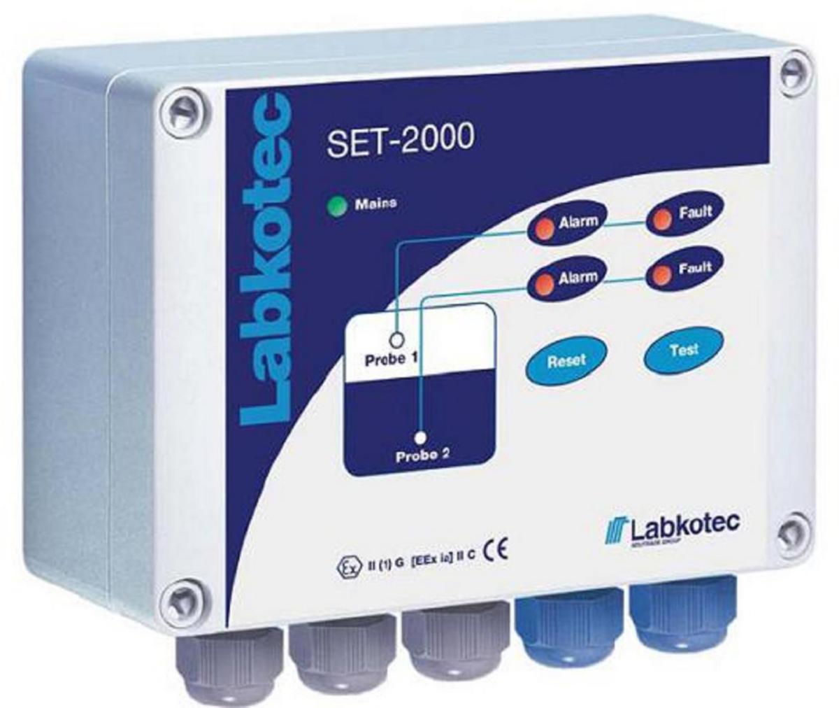 Kontrollenhet SET 2000, Labkotec - KONTROLLENHET SET 2000 FÖR 2 GIVARE, LABKOTEC