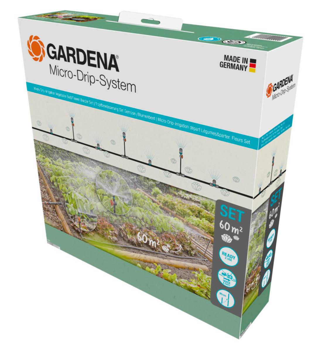 Micro-Drip Gardena Startset Blom/Köksträdgårdar - MICRO-DRIP GARDENA STARTSET BLOM/KÖKSTRÄDGÅRDAR