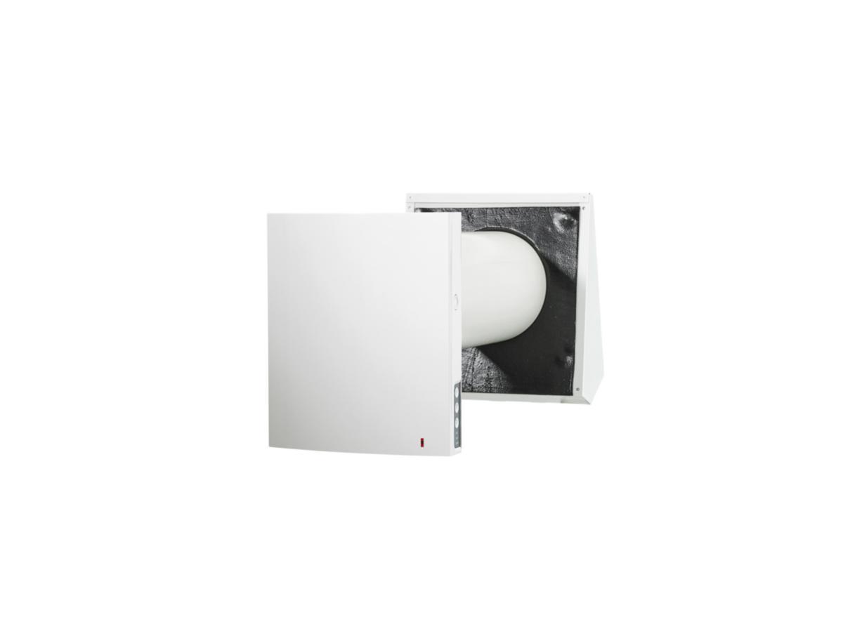 Återvinningsaggregat DVC, Nibe - NIBE DVC 10-50 ÅTERVAGG 160 MM 250-500 MM MAX 14L/SEK 230V 7W