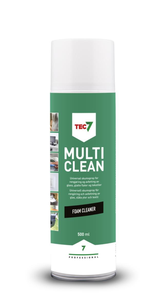 Rengöringsskum Tec7 MULTICLEAN - MULTICLEAN SKUMSPRAY 500ML 