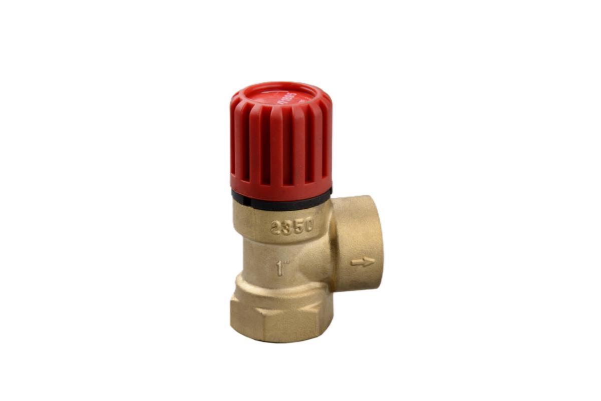Säkerhetsventil AVI 1895-S för värme och kyla G25xG32 - SÄKERHETSVENTIL 1895-S PN10 G1"XG1 1/4" 1,5BAR-10°C-+120°C