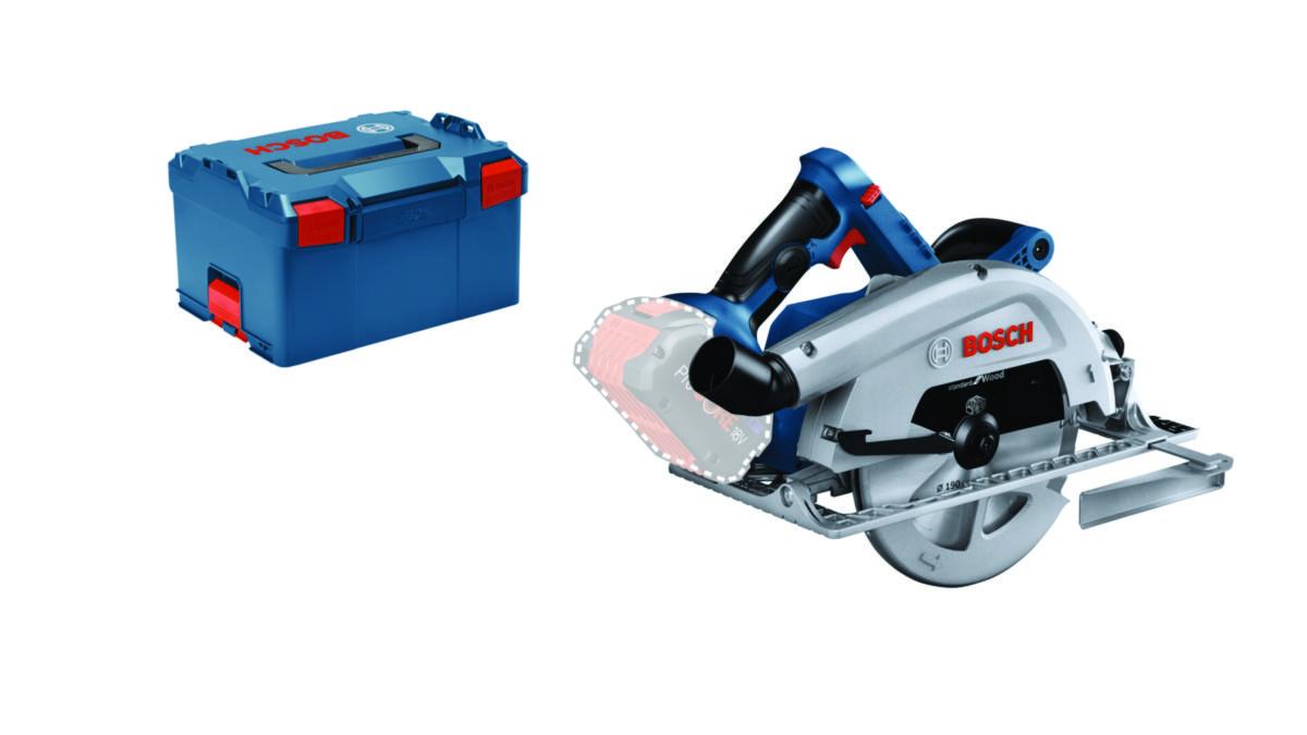 Cirkelsåg Bosch GKS 18V-68 C SOLO L-BOXX - CIRKELSÅG BOSCH GKS 18V-68 C SOLO L-BOXX 190 MM 5000 V/M