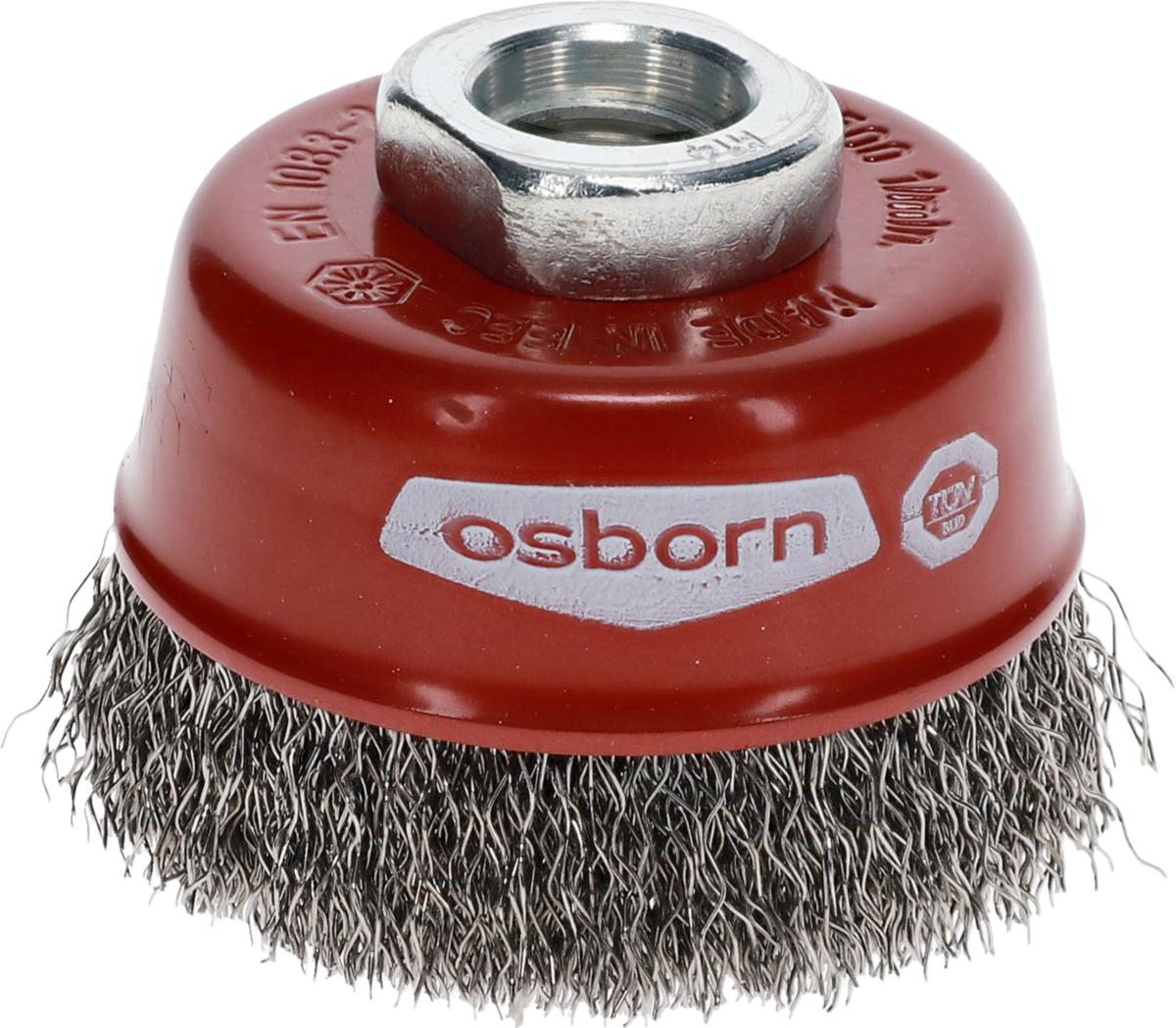 Axialborste Osborn Superior, Krusad tråd - AXIALBORSTE M14 OSBORN D75/M14 0.20 STÅLTRÅD